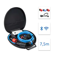 NRGkick Set Optimal, Typ 2, 22 kW, 32 A, 7,5 m, Überspannung, Überhitzung, Unterspannung, Schwarz, Blau, Rot 12701061