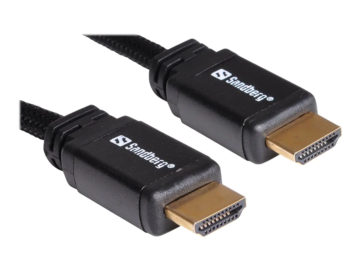 Sandberg - HDMI-Kabel - HDMI männlich zu HDMI männlich - 3 m