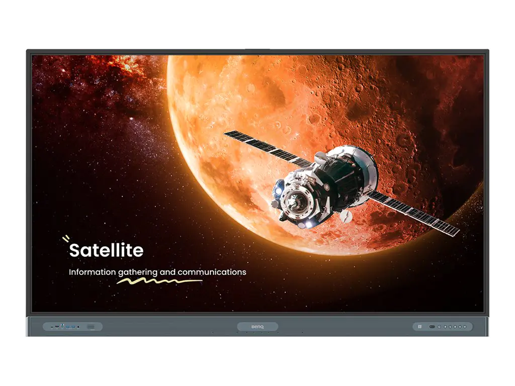 BenQ Board Pro RP7504 - 190 cm (75") Diagonalklasse RP04 Series LCD-Display mit LED-Hintergrundbeleuchtung - Bildung / Geschäft - mit eingebautes interaktives Whiteboard, Touchscreen (Multitouch) 9H.F98TC.DE3