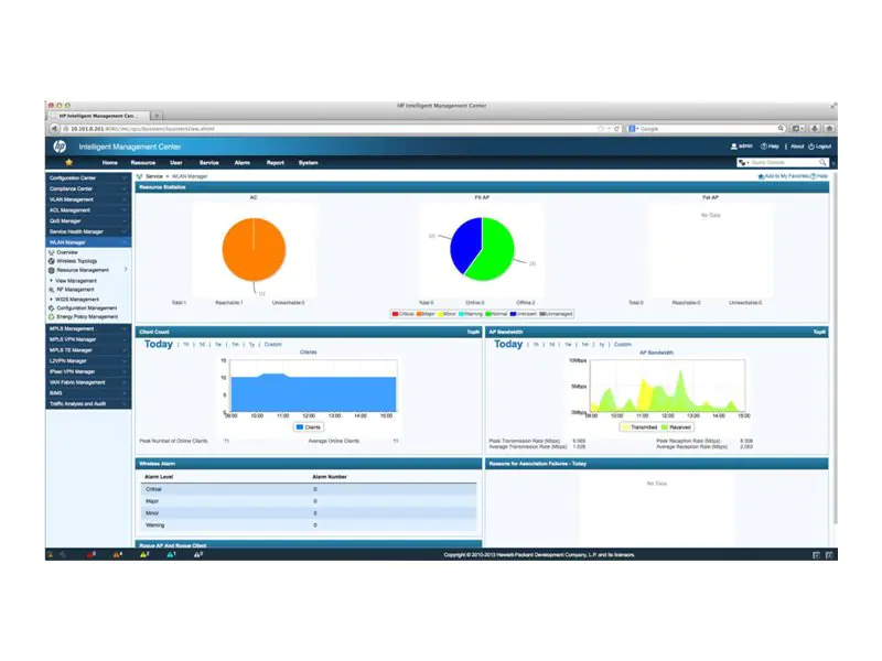 Intelligent Management Center Wireless Service Manager - Lizenz - elektronisch - Win