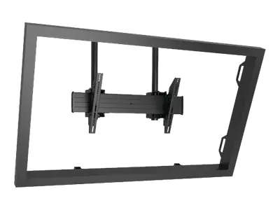 Chief Fusion X-Large Dual Pole Ceiling TV Mount - For Displays 55-100" - Black - Montagekomponente