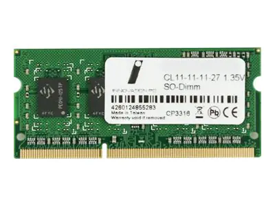 Innovation IT - DDR3 - Modul - 4 GB - SO DIMM 204-PIN - 1600 MHz / PC3-12800 - CL11 - 1.35 V - ungepuffert - non-ECC
