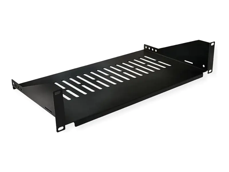 VALUE Rack - Regal - fixed, 485 x 250 mm - Schwarz - 2U - 48.3 cm (19") 26.99.0405