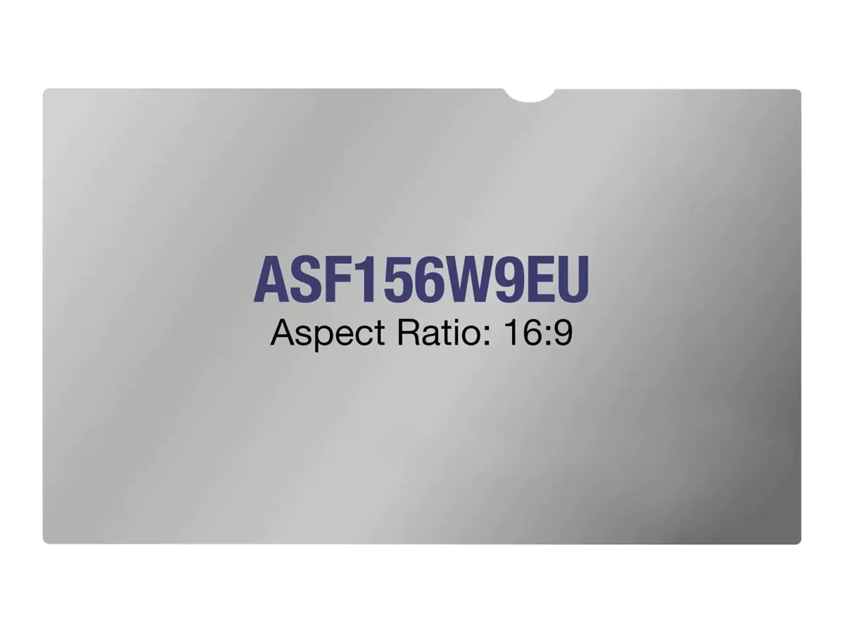 Targus Privacy Screen - Blickschutzfilter für Notebook - abnehmbar - 39,6 cm Breitbild (15,6" Breitbild) ASF156W9EU