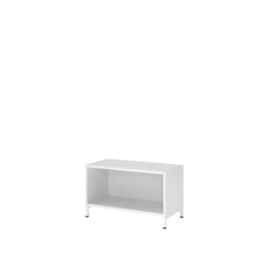 Hammerbacher Regal FlexWall 800 x 476 x 400 mm (B x H x T) 28kg Holz weiß