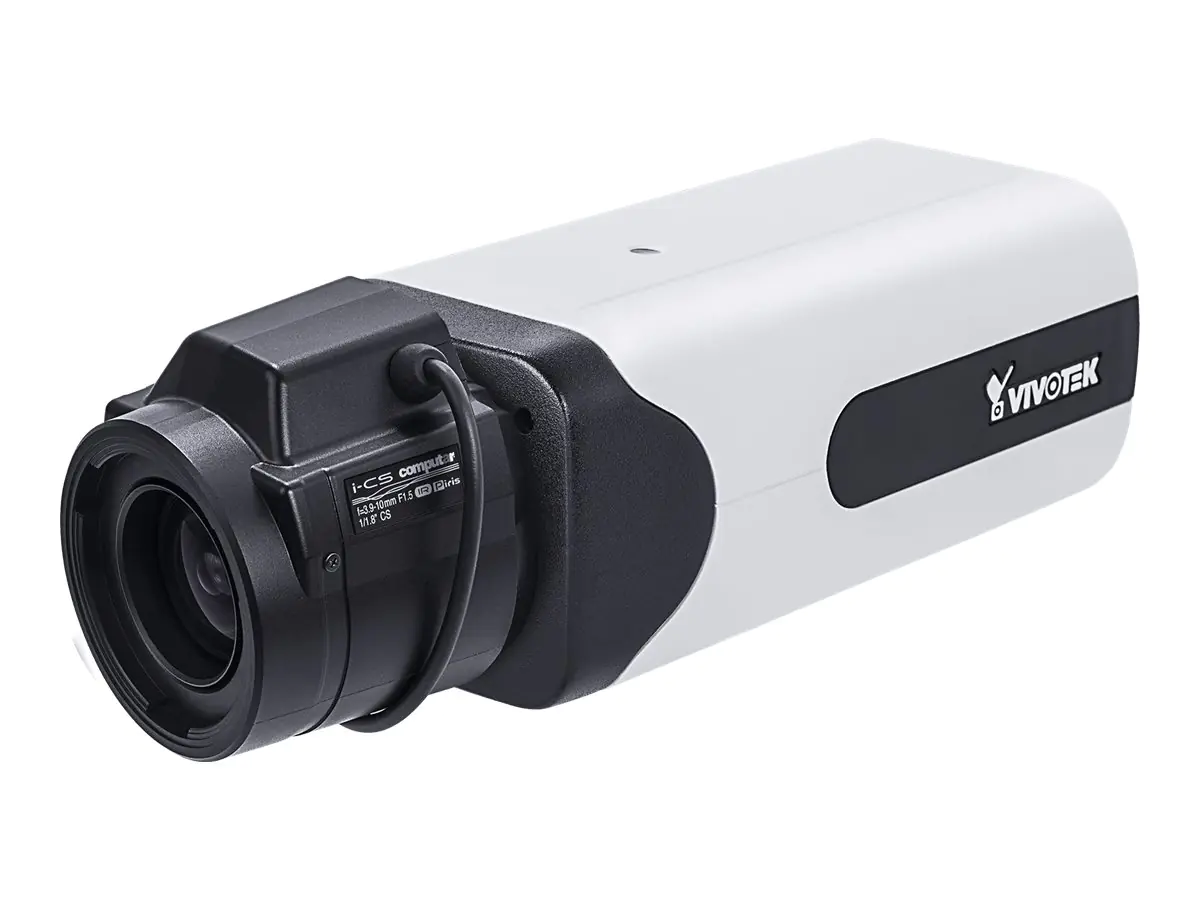 Vivotek V Series IP9191-HT - Netzwerk-Überwachungskamera - Farbe (Tag&Nacht) - 8 MP - 3840 x 2160 - 1080p, 4K - i-CS-mount - motorbetrieben - Audio - GbE - MJPEG, H.264, H.265 - Gleichstrom 12 V / Wechselstrom 24 V / PoE