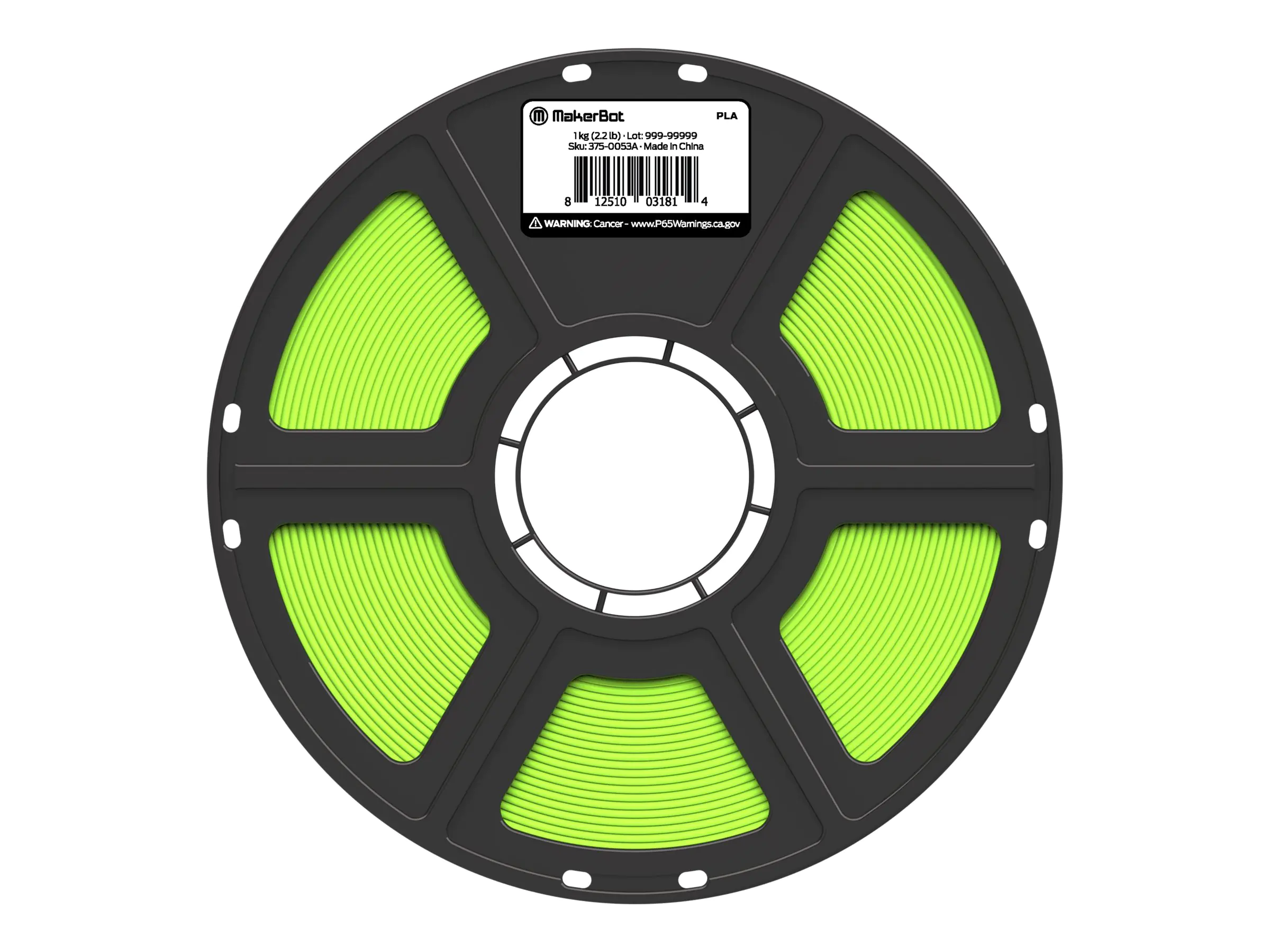 MakerBot Grün - 1 kg - PLA-Filament (3D)