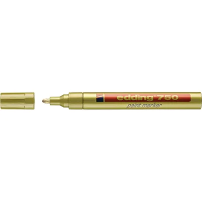 edding Lackmarker 750 4-750053 2-4mm Rundspitze permanent gold