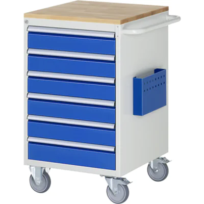RAU Werkstattwagen 7000 580 x 975 x 650 mm (B x H x T) 6 Schubladen