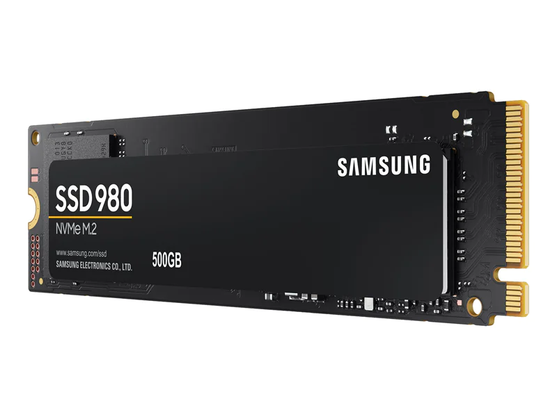 Samsung 980 MZ-V8V500BW - SSD - verschlüsselt - 500 GB - intern - M.2 2280 - PCIe 3.0 x4 (NVMe) - 256-Bit-AES - TCG Opal Encryption