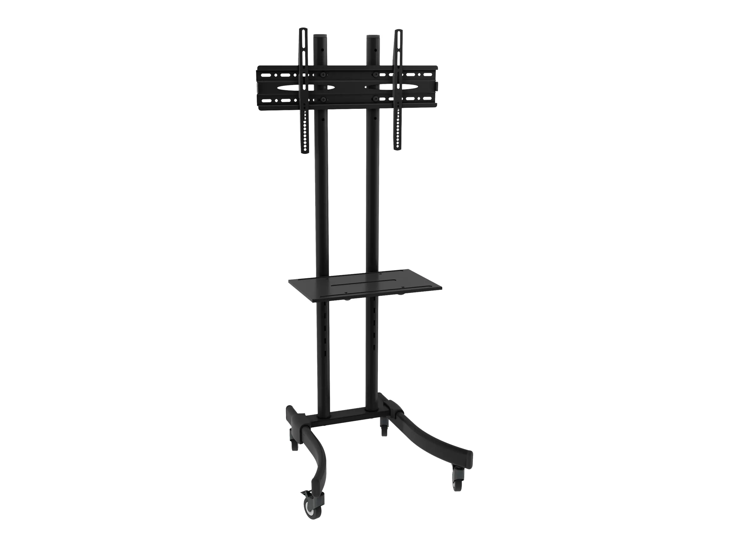 Techly Wagen - für Flachbildschirm / AV-Ausrüstung - Schwarz - Bildschirmgröße: 81.3-177.8 cm (32"-70") ICA-TR23
