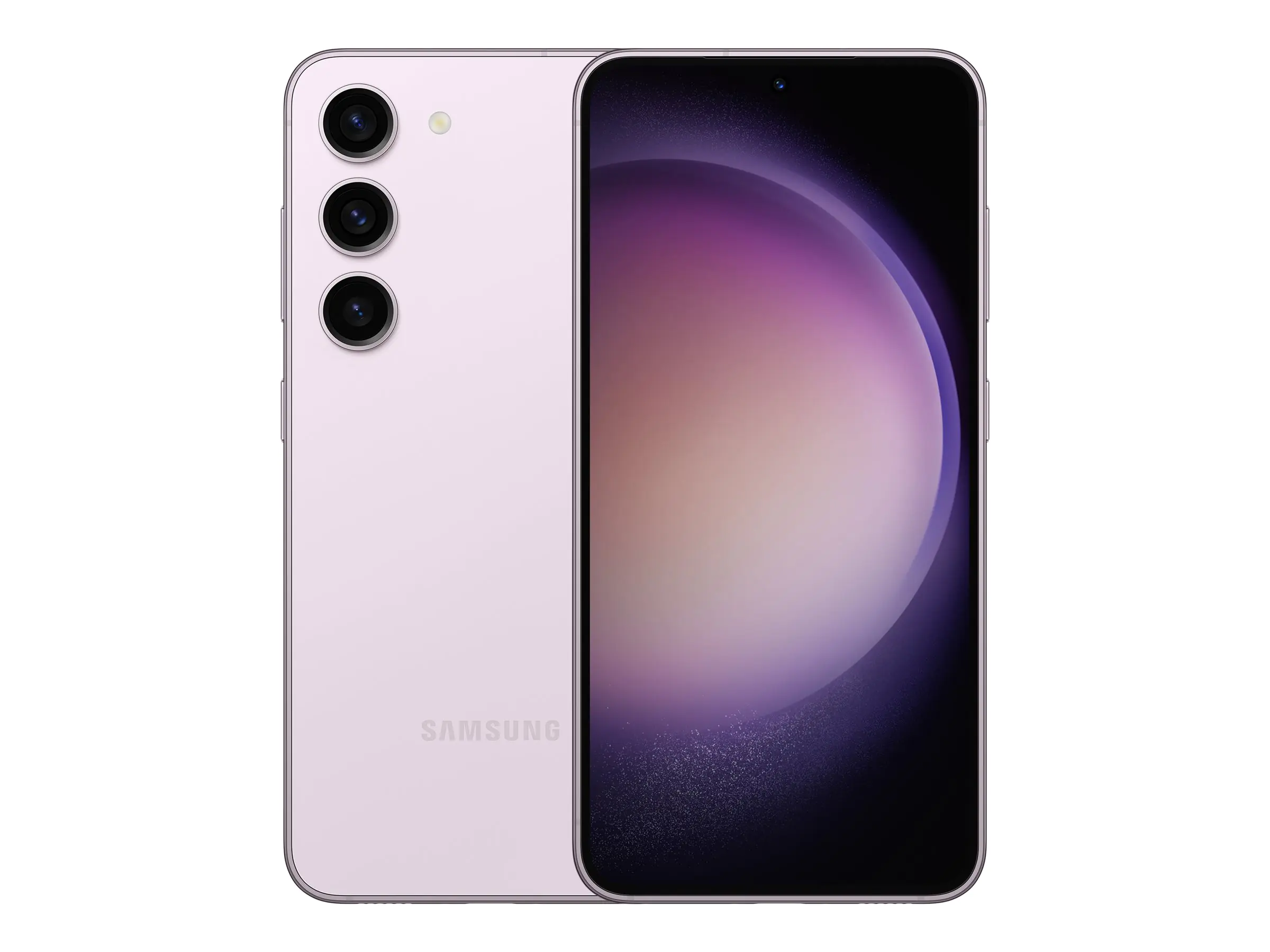 Samsung Galaxy S23 - 5G Smartphone - Dual-SIM - RAM 8 GB / Interner Speicher 256 GB - OLED-Display - 6.1" - 2340 x 1080 Pixel (120 Hz) - Triple-Kamera 50 MP, 12 MP, 10 MP - front camera 12 MP - Lavendel