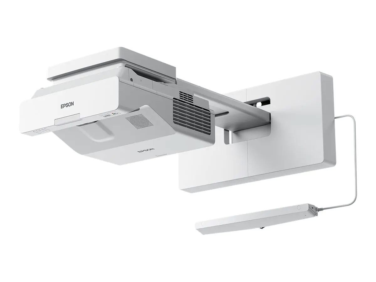 Epson EB-725Wi - 3-LCD-Projektor - 4000 lm (weiß) - 4000 lm (Farbe) - WXGA (1280 x 800) - 16:10 - 720p - Ultra Short-Throw-Objektiv - 802.11a/b/g/n/ac Wireless / LAN/ Miracast - weiß