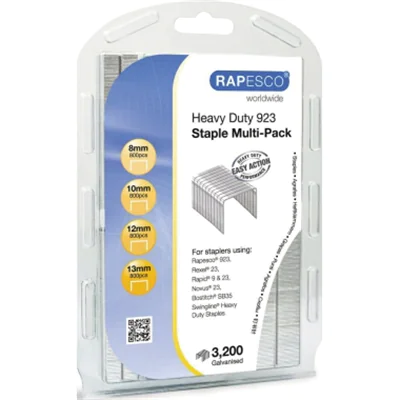 RAPESCO Heftklammer Multi Pack 923 1246 verzinkt 3.200 St./Pack.