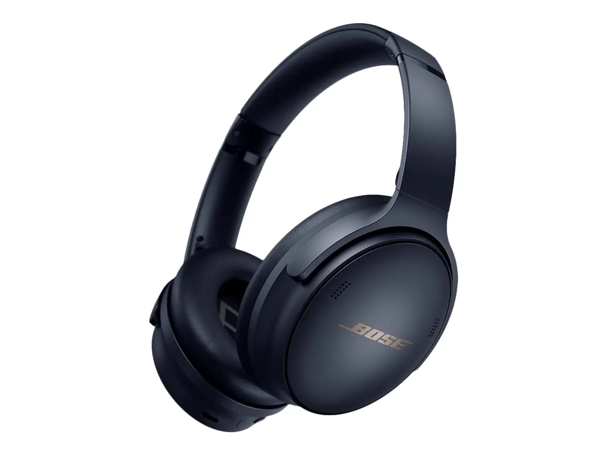 Bose QuietComfort - Kopfhörer mit Mikrofon - ohrumschließend - Bluetooth - kabellos, kabelgebunden - aktive Rauschunterdrückung - 3,5 mm Stecker - Schwarz