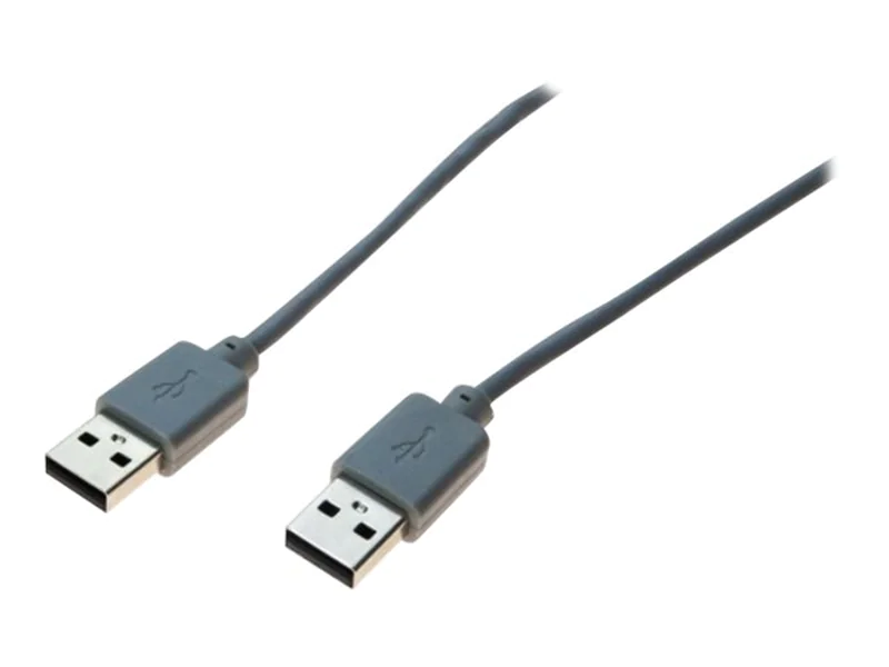 generic - USB-Kabel - USB (M) zu USB (M) - USB 2.0 - 5 m - Grau