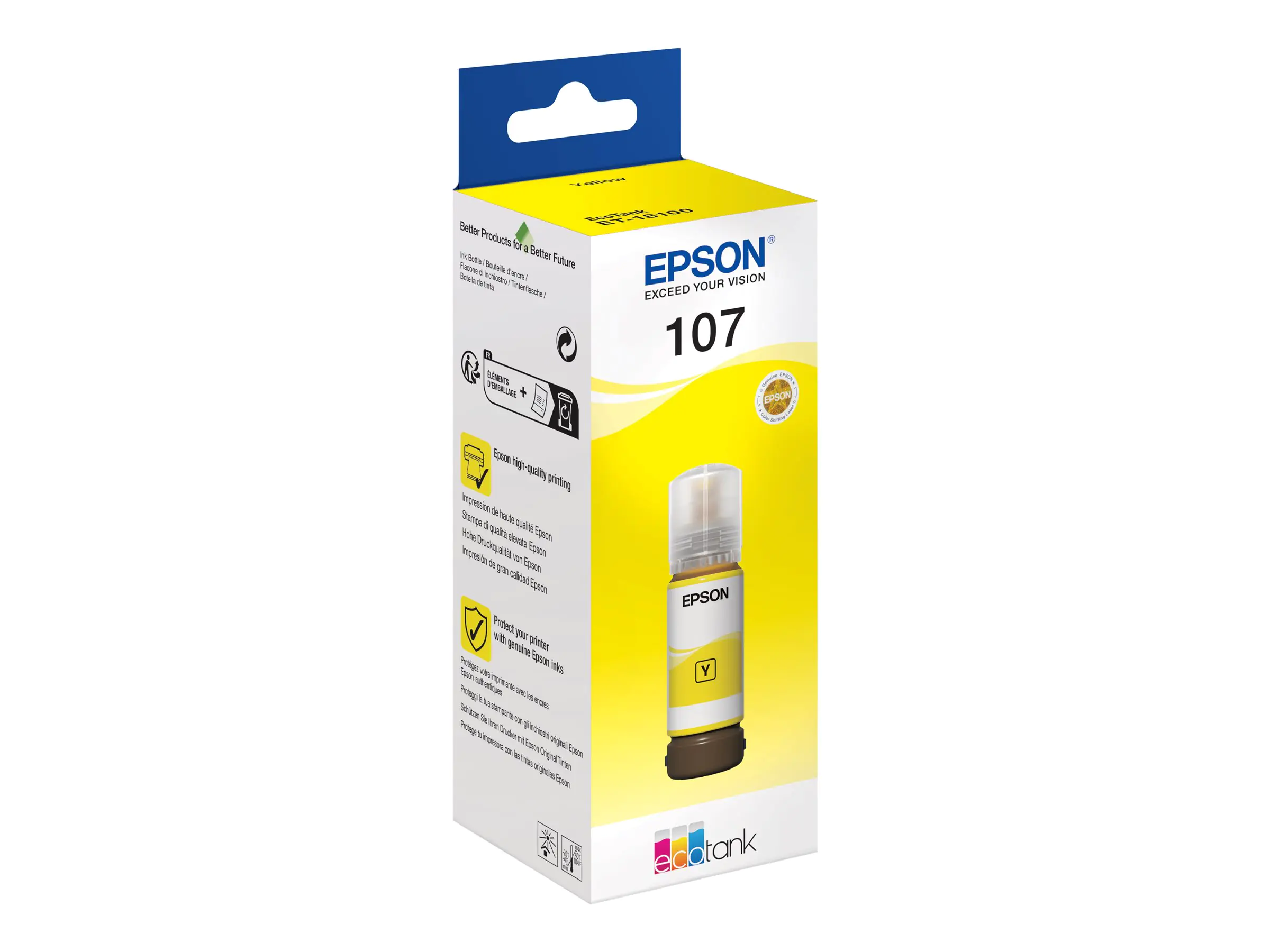 Epson EcoTank 107 - 70 ml - Gelb - original