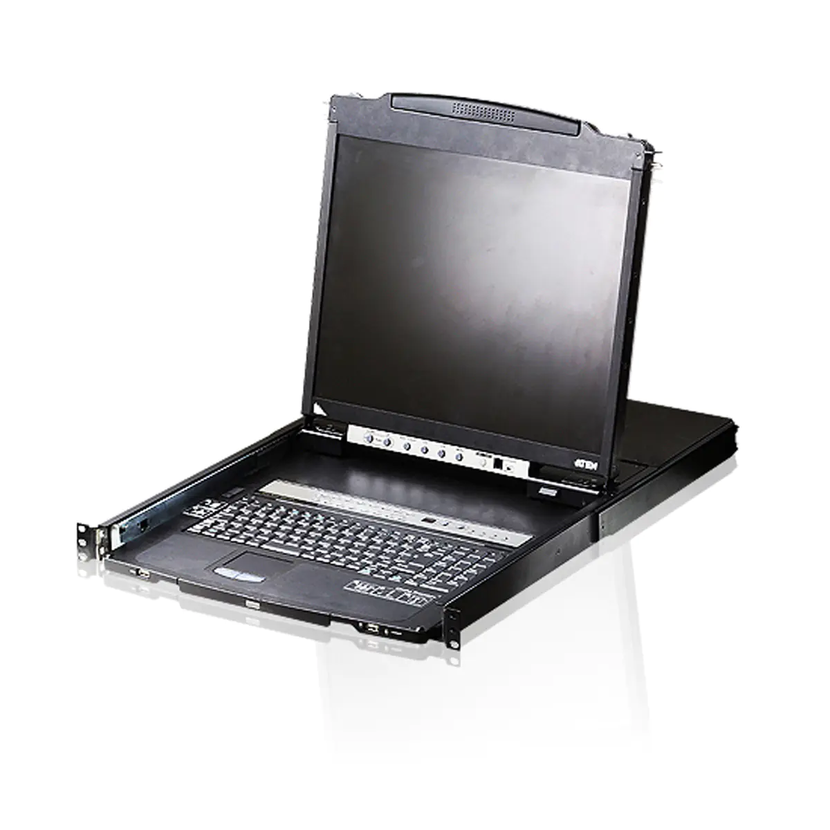 ATEN CL5816N GB LCD KVM Sw USB-PS/2 VGA - KVM -Umschalter - 16-Port