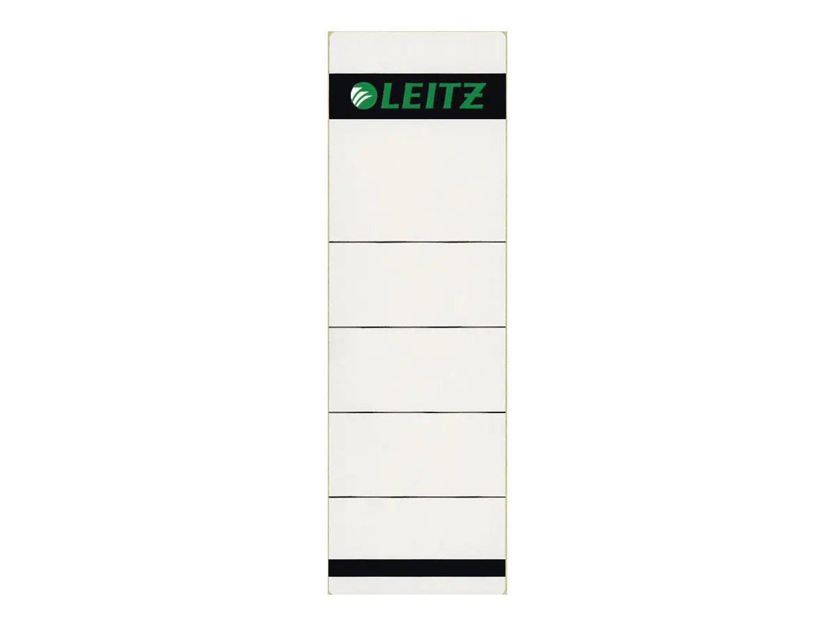 Esselte Leitz Ordneretiketten - Grau (Packung mit 10) 16420085