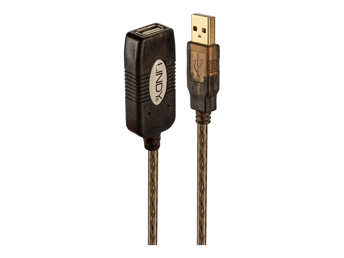 Lindy - USB-Verlängerungskabel - USB (M) zu USB (W) - USB 2.0 - 20 m - aktiv