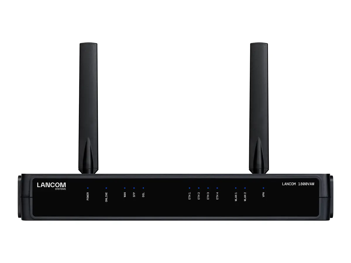 Lancom 1800VAW SD-WAN Router SD-WAN VDSL Wi-Fi6 USB2.0.5xLAN - Router - WLAN 62149