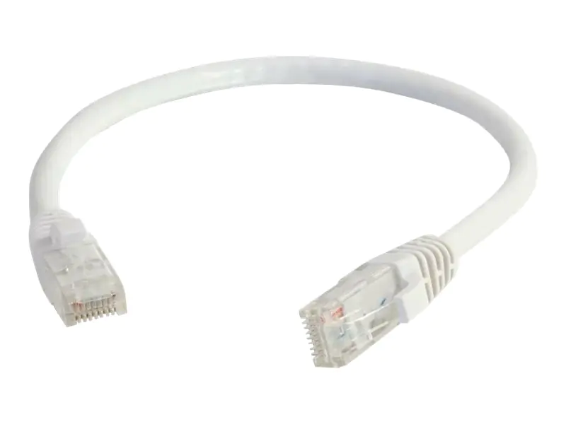 C2G Patch-Kabel RJ-45 RJ-45 83484 UTP-Kabel CAT 6 30.0 cm Weiß