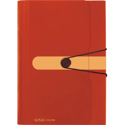 Herlitz Fächermappe 11411279 12Fächer Recycling PP orange