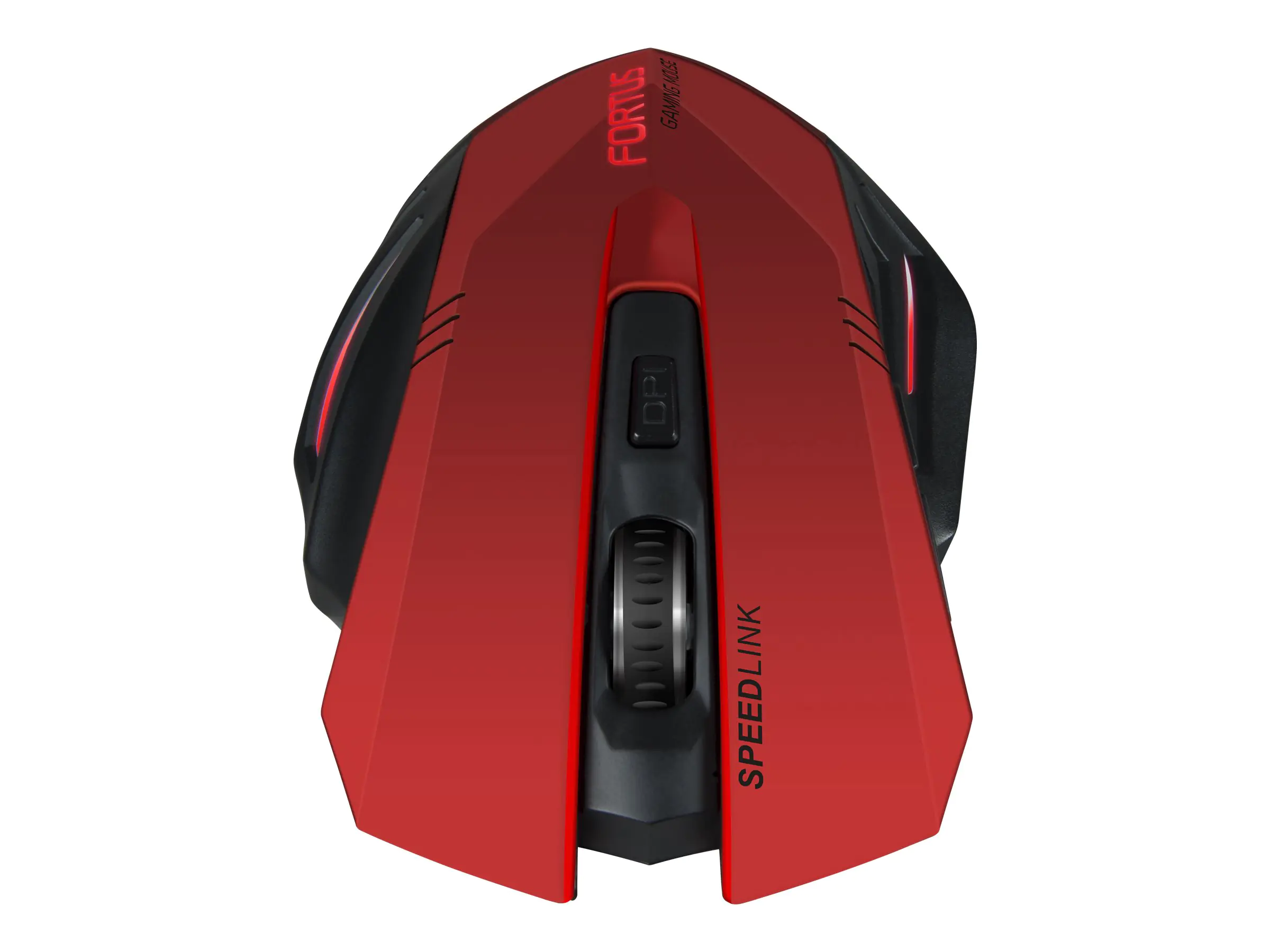 SPEEDLINK FORTUS Gaming - Maus - ergonomisch - Für Rechtshänder - optisch - 5 Tasten - kabellos - 2.4 GHz - kabelloser Empfänger (USB) - Schwarz