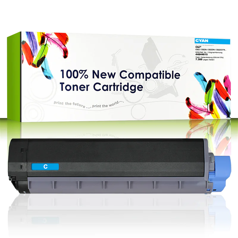 CartridgeWeb Toner kompatibel zu Oki 44844615 cyan 7.300 Seiten 1 Stüc