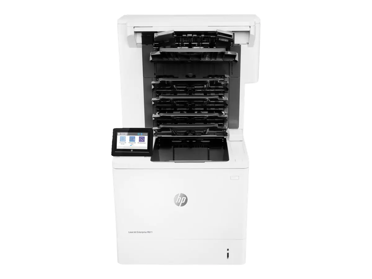 HP LaserJet Enterprise M611dn - Drucker - s/w - Duplex - Laser - A4/Legal - 1200 x 1200 dpi - bis zu 61 Seiten/Min. - Kapazität: 650 Blätter - USB 2.0, Gigabit LAN, USB 2.0-Host