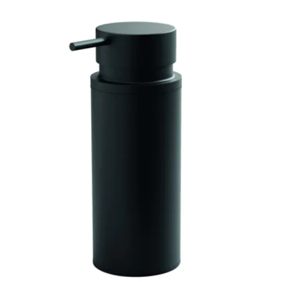 ovimar Seifenspender Haja 6 x 8 x 14 cm (B x H x T) 0,35l Edelstahl/Kunststoff schwarz