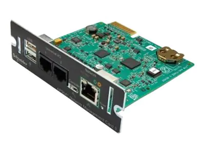APC Network Management Card 3 with PowerChute Network Shutdown & Environmental Monitoring - Fernverwaltungsadapter - 1GbE - 1000Base-T - für P/N: SMTL2200RM2UC, SMTL3000RM2UC, SMTL3000RM2UCNC, SRTL10KRM4UT, SRTL8KRM4UT
