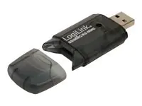 LogiLink Cardreader USB 2.0 Stick for SD/MMC - Kartenleser - 8-in-1 (MMC, SD, RS-MMC, MMCmobile, SDHC) CR0007