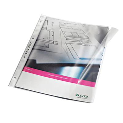 Leitz Prospekthülle DIN A4 0,12mm rechts offen Polypropylen farblos 50 St./Pack.