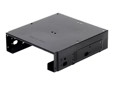 SilverStone SDP10B - Laufwerksschachtadapter - 5,25" bis 3,5" / 2,5" (13,3 cm bis 8,9/6,4 cm) - Schwarz