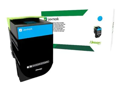 Lexmark 802SC - Cyan - original - Tonerpatrone 80C2SC0