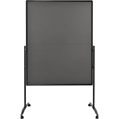 LEGAMASTER PREMIUM PLUS Moderationswand klappbar 150x120cm anthrazit, Grau, Aluminium, Schwarz, 1200 mm, 1500 mm, 9,6 kg 7-205610