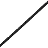 Helos - Kabelführungsrohr - 10 m - Schwarz