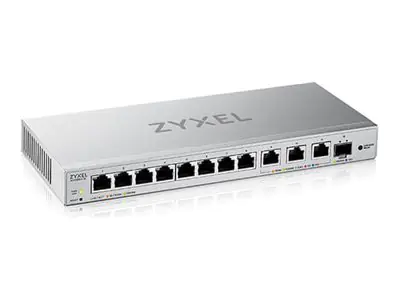 ZyXEL XGS1250-12 12-Port Smart Managed MultiGig Switch - Switch - 12-Port