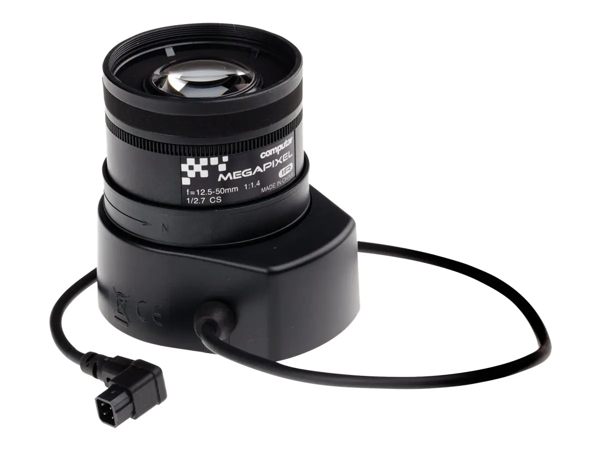 Computar - CCTV-Objektiv - verschiedene Brennweiten - Automatische Irisblende - 8.5 mm (1/3"), 8.5 mm ( 1/3" ) - CS-Halterung - 12.5 mm - 50 mm - f/1.4 - für AXIS M1135, P1353, P1353-E, P1354, P1354-E, Q1602, Q1602-E, Q1604, Q1604-E