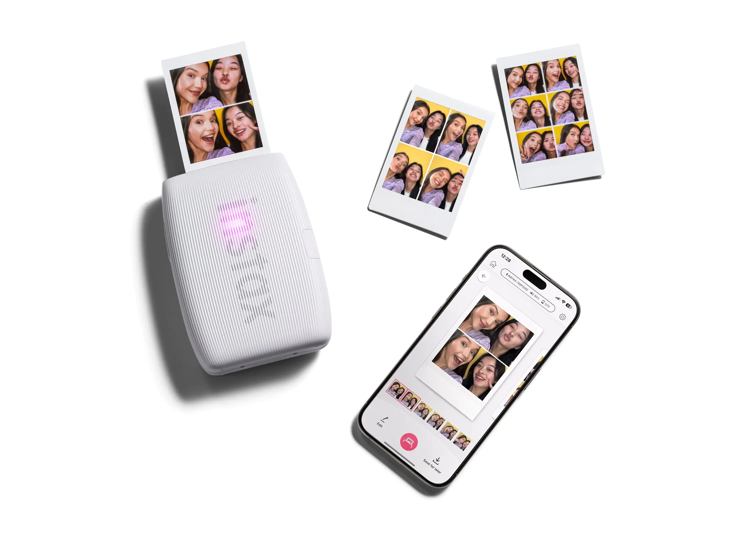 Fujifilm instax mini Link 3 EX D Clay White - Drucker