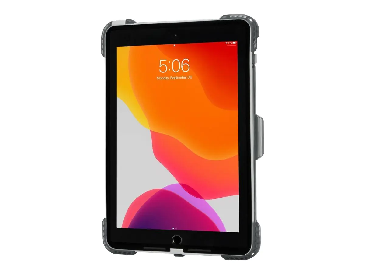 Targus SafePort Rugged - Schutzhülle für Tablet - widerstandsfähig - Thermoplastisches Polyurethan (TPU), Polycarbonat - Grau - 10.2" - für Apple 10.2-inch iPad (7. Generation, 8. Generation, 9. Generation)