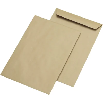 MAILmedia Versandtasche DIN B4 ohne Fenster 110g/m² mit Selbstklebung Natronpapier, 100 % recycelt ohne Fadenverstärkung braun 250 St./Pack.