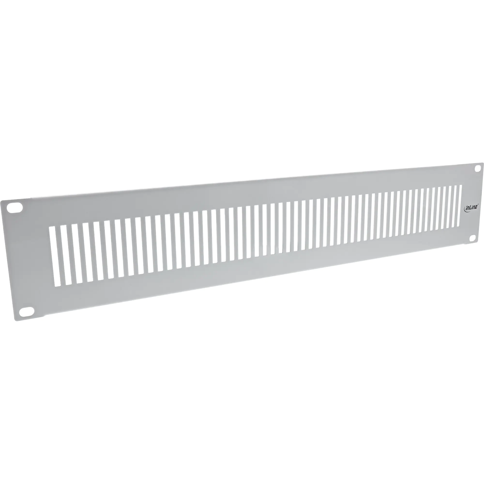 InLine - Rack-Blindabdeckungsplatte - Grau, RAL 7035 - 2U - 48.3 cm (19")