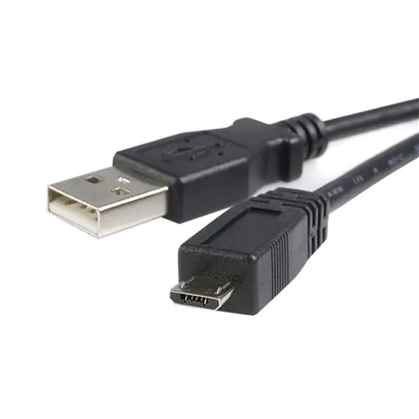 StarTech 2m Micro USB-Kabel - USB A auf Micro B Anschlusskabel - USB-Kabel - USB (M) zu Micro-USB Typ B (M) - USB 2.0 - 2 m - Schwarz