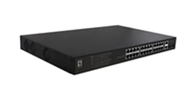 LevelOne Switch 20x FE FGP-2031 2xGE 2xGSFP 270W 802.3 PoE - Switch