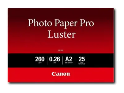 Canon Photo Paper Pro Luster LU-101 - Glanz - 260 Mikron - A2 (420 x 594 mm) 6211B026