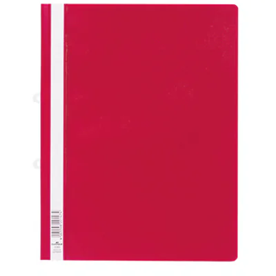 Durable Clear View Folder, Rot, PVC, A4 258003
