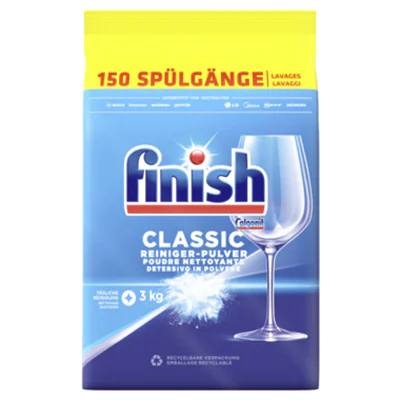FINISH Spülmaschinenpulver Classic 3 kg/Pack.