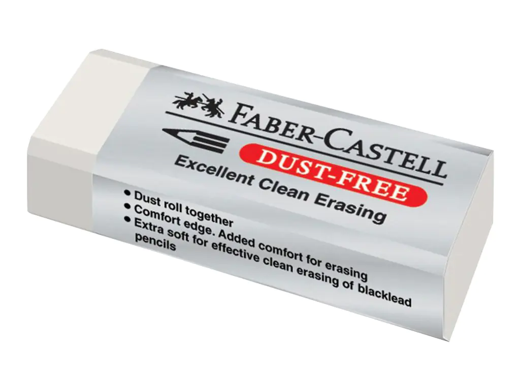 FABER-CASTELL Radierer - 6.3 x 2.2 x 1.2 cm 187120